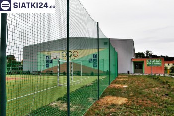 Siatki Kętrzyn - Zabezpieczenie boiska w ogrodzie domowym siatką na łapacz piłek dla terenów Kętrzyna