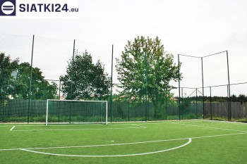 Siatki Kętrzyn - Tu zabezpieczysz ogrodzenie boiska w siatki; siatki polipropylenowe na ogrodzenia boisk. dla terenów Kętrzyna