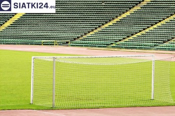 Siatki Kętrzyn - Siatki do bramki - 5x2m - piłka nożna, boisko treningowe, bramki młodzieżowe dla terenów Kętrzyna