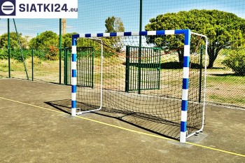 Siatki Kętrzyn - Siatka bramkowa 3x2m — idealna na boiska orlik i do gry w piłkę ręczną dla terenów Kętrzyna